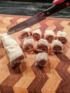 chorizo sausage rolls