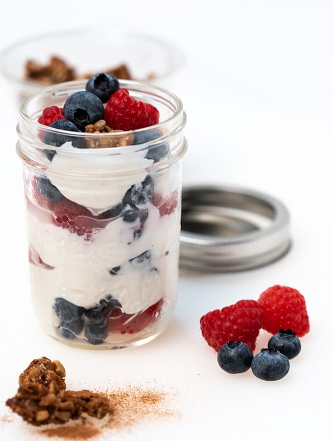 Yogurt Parfait Recipe For A High Protein Breakfast - On The Go Bites