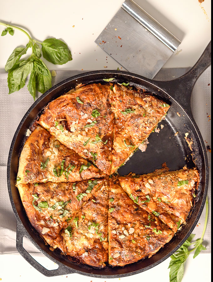 Pan Pizza Recipe, Deep Dish Pan Pizza Recipe